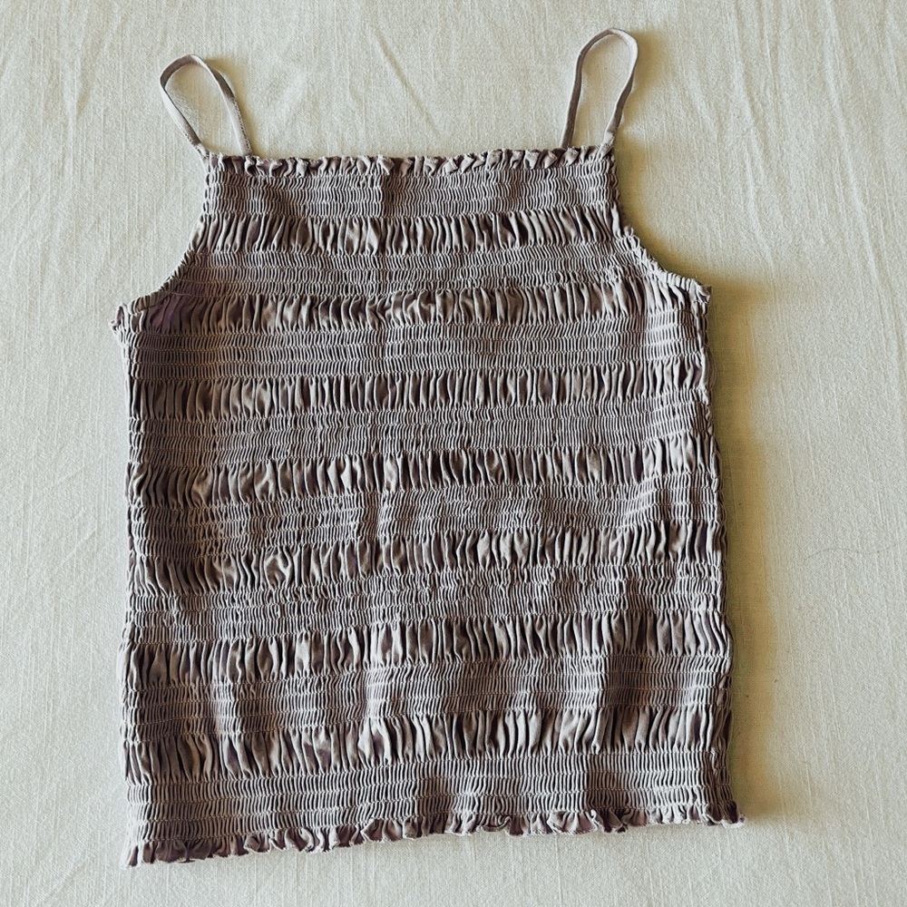 Scrunch Tank - Lilac